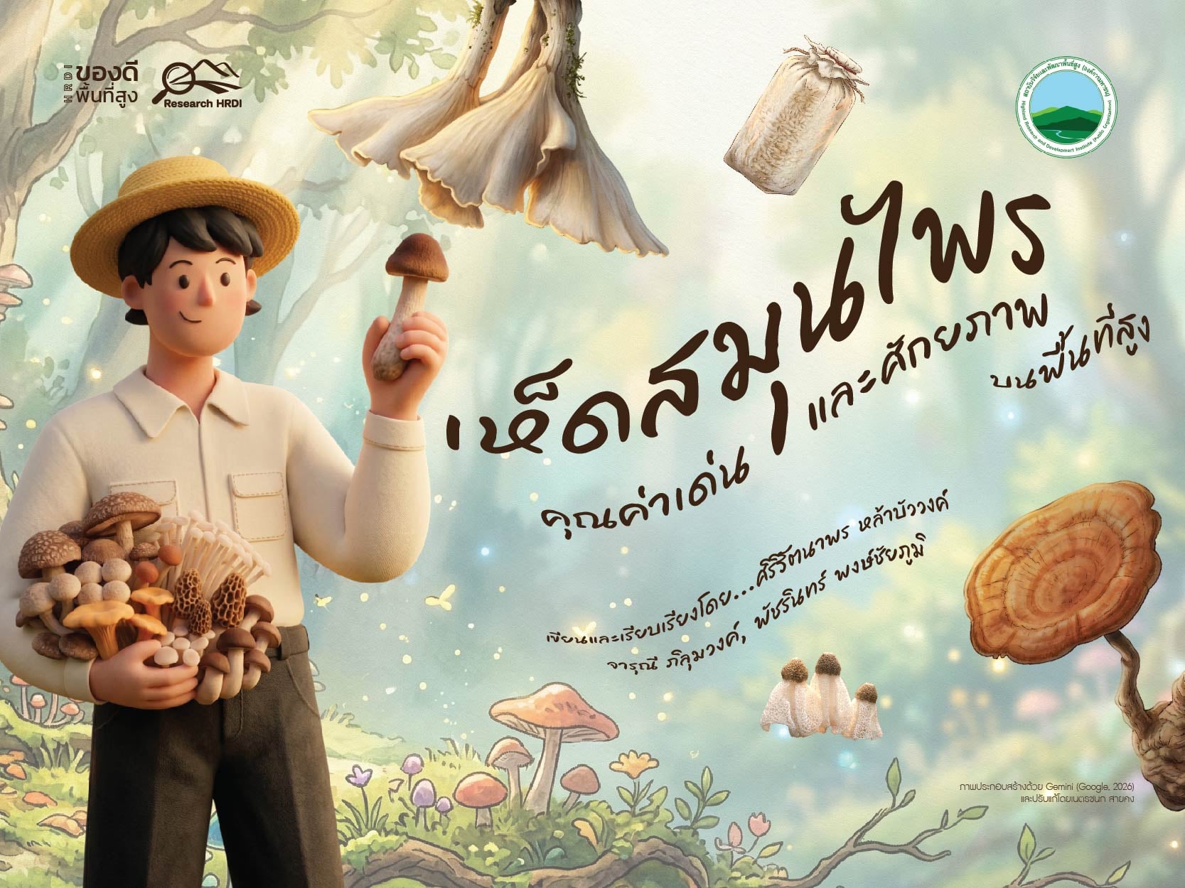 เห็ดสมุนไพร คุณค่าเด่นและศักยภาพบนพื้นที่สูง